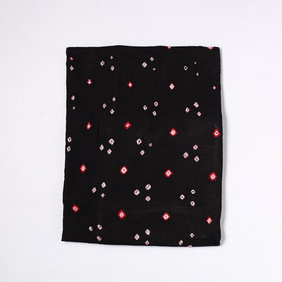  Kutch Bandhani Tie-Dye Satin Cotton Precut Fabric 01 