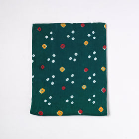  Kutch Bandhani Tie-Dye Satin Cotton Precut Fabric 01 