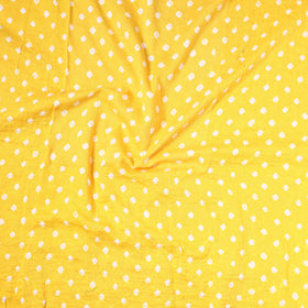  Kutch Bandhani Tie-Dye Satin Cotton Precut Fabric 45 