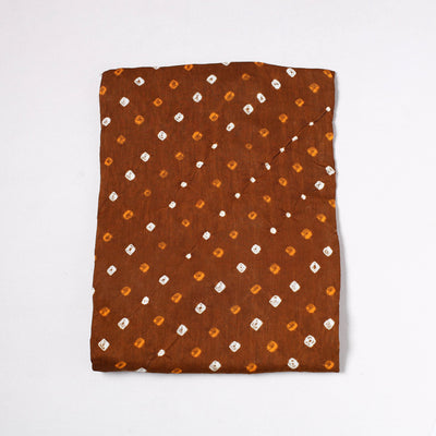  Kutch Bandhani Tie-Dye Satin Cotton Precut Fabric 49 