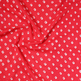  Kutch Bandhani Tie-Dye Satin Cotton Precut Fabric 71 