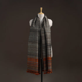 Kutch bhujodi handwoven handspun merino wool x tussar silk
