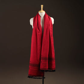 Kutch bhujodi handwoven merino wool shawl 110 - handcrafted