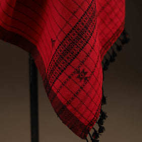 Kutch bhujodi handwoven merino wool shawl 110 - handcrafted