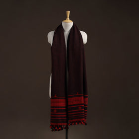 Kutch bhujodi handwoven merino wool shawl 14 - handcrafted