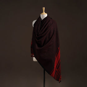 Kutch bhujodi handwoven merino wool shawl 14 - handcrafted