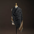 Kutch bhujodi handwoven merino wool shawl 153 - handcrafted