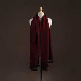 Kutch bhujodi handwoven merino wool shawl 18 - handcrafted