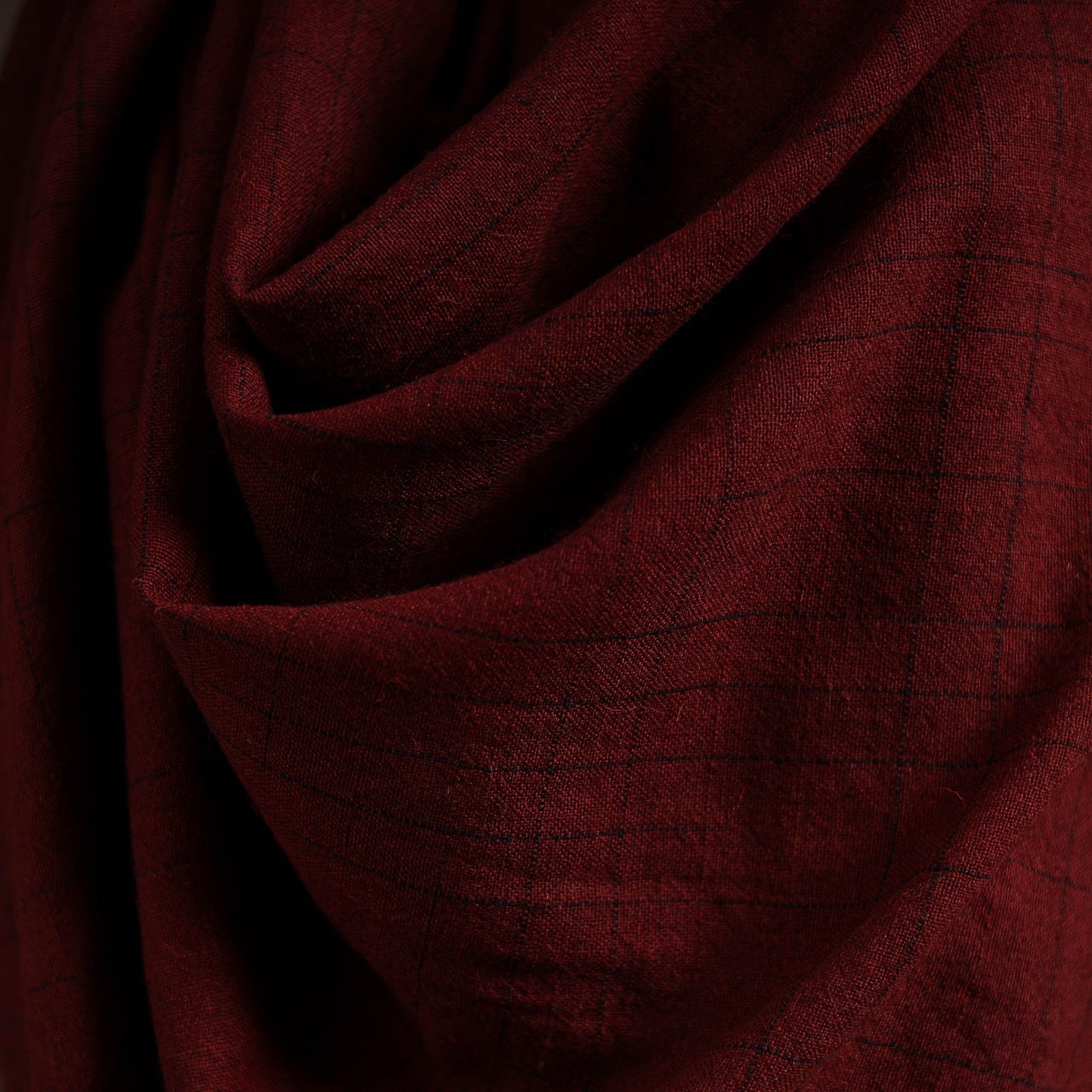 Kutch bhujodi handwoven merino wool shawl 18 - handcrafted