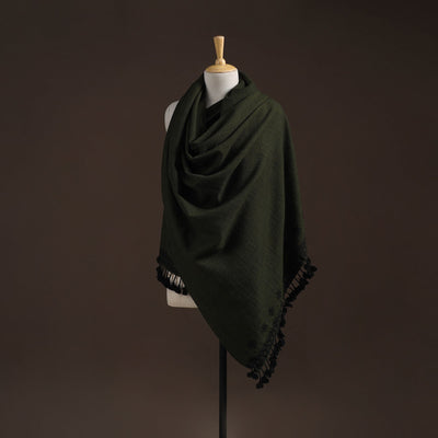 Kutch bhujodi handwoven merino wool shawl 19 - handcrafted