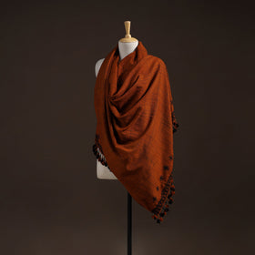 Kutch bhujodi handwoven merino wool shawl 20 - handcrafted