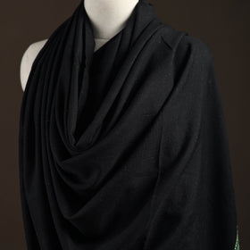 Kutch bhujodi handwoven merino wool shawl 218 - handcrafted