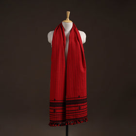 Kutch bhujodi handwoven merino wool shawl 22 - handcrafted