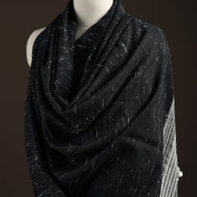 Kutch bhujodi handwoven merino wool shawl 228 - handcrafted