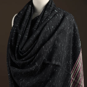 Kutch bhujodi handwoven merino wool shawl 229 - handcrafted