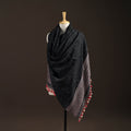 Kutch bhujodi handwoven merino wool shawl 229 - handcrafted