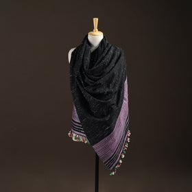 Kutch bhujodi handwoven merino wool shawl 231 - handcrafted