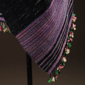 Kutch bhujodi handwoven merino wool shawl 231 - handcrafted