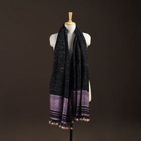 Kutch bhujodi handwoven merino wool shawl 231 - handcrafted