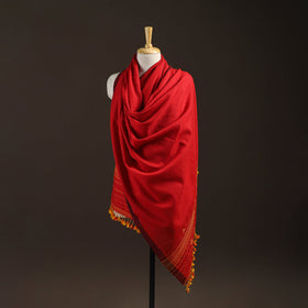 Kutch bhujodi handwoven merino wool shawl 232 - handcrafted