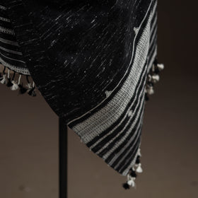 Kutch bhujodi handwoven merino wool shawl 35 - handcrafted