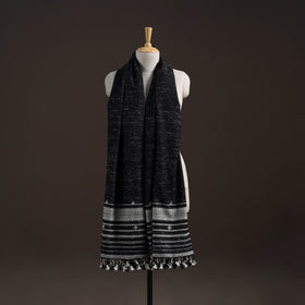 Kutch bhujodi handwoven merino wool shawl 35 - handcrafted