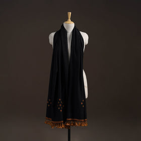 Kutch bhujodi handwoven merino wool shawl 57 - handcrafted