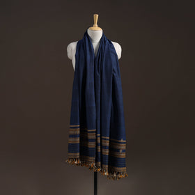 Kutch bhujodi handwoven merino wool shawl 59 - handcrafted