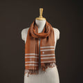 Kutch bhujodi handwoven merino wool stole 181 - handcrafted