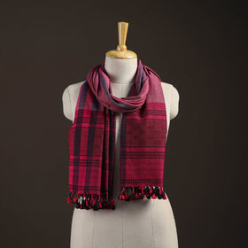 Kutch bhujodi handwoven merino wool stole 197 - handcrafted