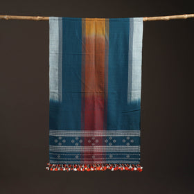 Kutch bhujodi handwoven merino wool stole 198 - handcrafted