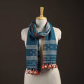 Kutch bhujodi handwoven merino wool stole 200 - handcrafted