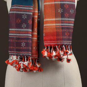 Kutch bhujodi handwoven merino wool stole 201 - handcrafted