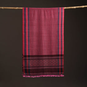 Kutch bhujodi handwoven merino wool stole 203 - handcrafted