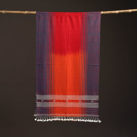 Kutch bhujodi handwoven merino wool stole 204 - handcrafted