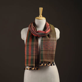 Kutch bhujodi handwoven merino wool stole 205 - handcrafted