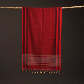 Kutch bhujodi handwoven merino wool stole 206 - handcrafted