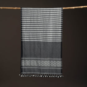 Kutch bhujodi handwoven merino wool stole 209 - handcrafted