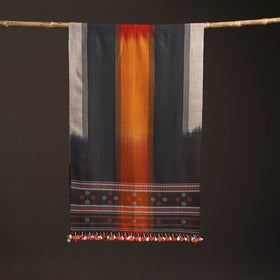 Kutch bhujodi handwoven merino wool stole 210 - handcrafted