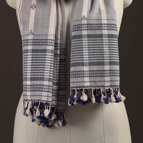 Kutch bhujodi handwoven merino wool stole 211 - handcrafted