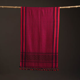 Kutch bhujodi handwoven merino wool stole 213 - handcrafted