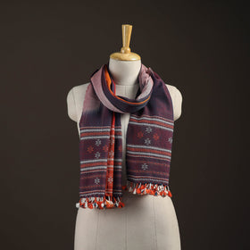 Kutch bhujodi handwoven merino wool stole 214 - handcrafted