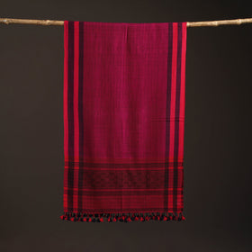 Kutch bhujodi handwoven merino wool stole 215 - handcrafted
