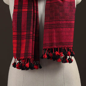 Kutch bhujodi handwoven merino wool stole 215 - handcrafted