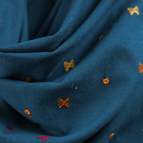 Kutch bhujodi handwoven mirror work acrylic wool shawl 98