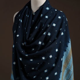 Kutch bhujodi handwoven mirror work merino wool bandhani