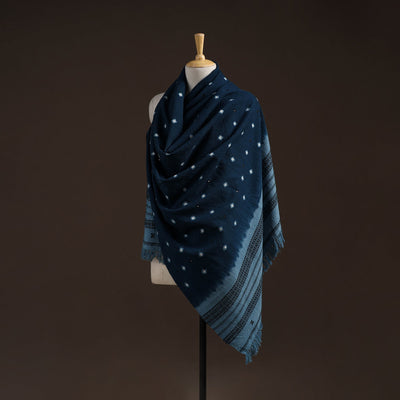 Kutch bhujodi handwoven mirror work merino wool bandhani