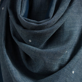 Kutch bhujodi handwoven mirror work merino wool shawl 49