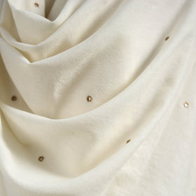 Kutch bhujodi handwoven mirror work merino wool shawl 53