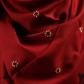 Kutch bhujodi handwoven mirror work wool shawl 12